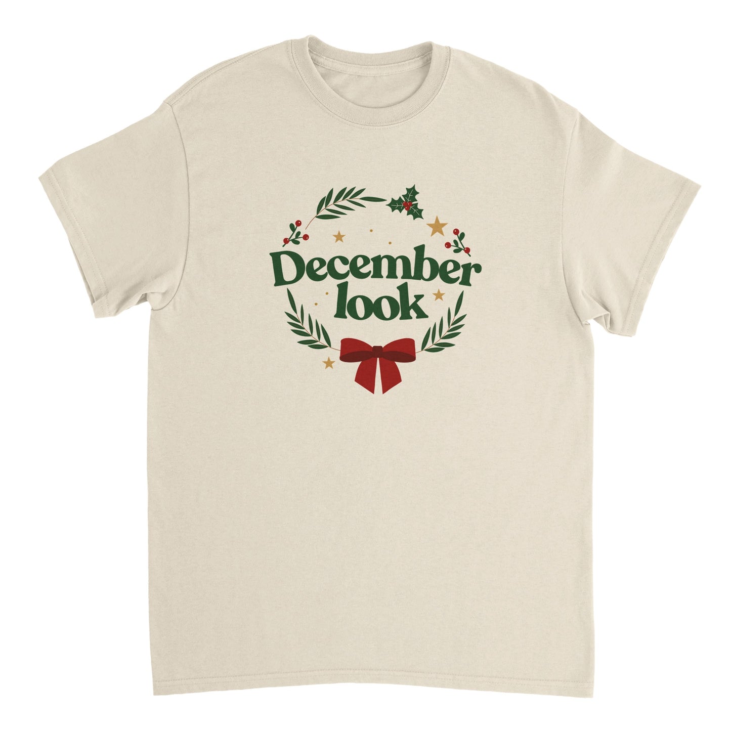 December look – T-shirt Noël Unisex-idée cadeau inspirante | Blancadeaux