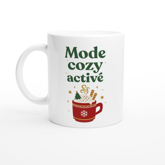 Mode cosy activé – Mug Noël Unisex-idée cadeau inspirante | Blancadeaux