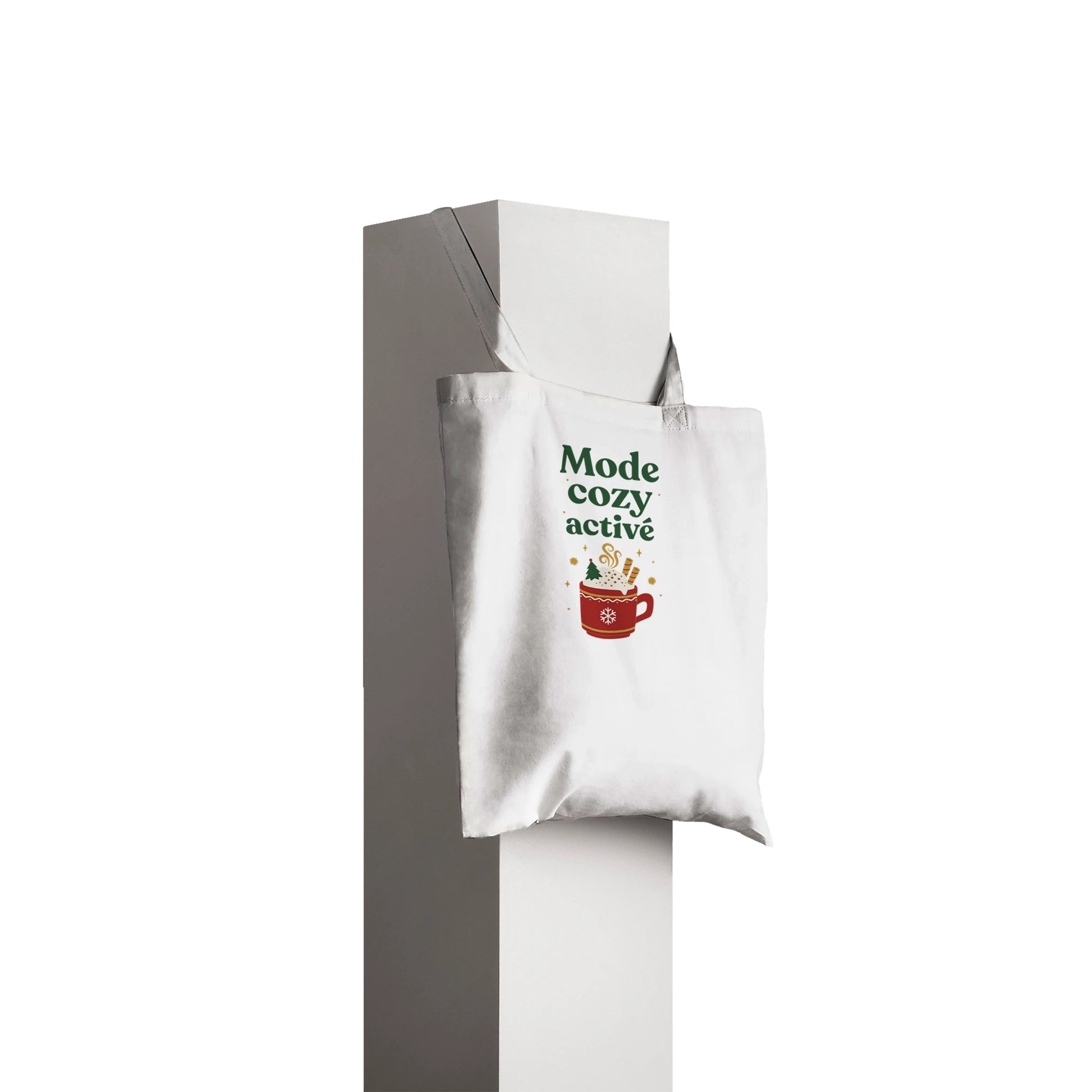 Mode cosy activé – Tote Bag Noël Unisex-idée cadeau inspirante | Blancadeaux