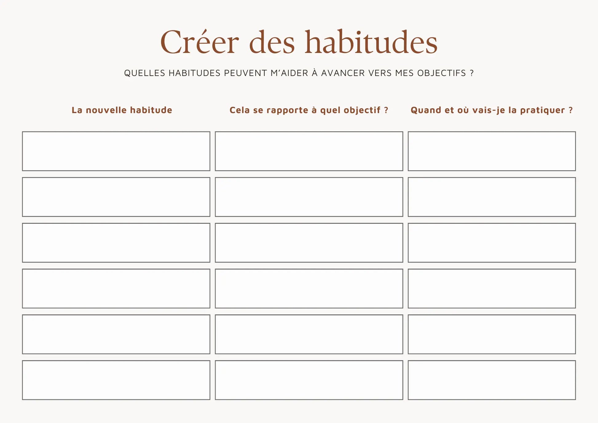 Avancer, autrement – Workbook & guide de réflexion personnelle-idée cadeau inspirante | Blancadeaux