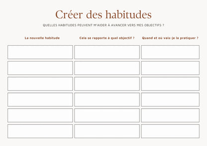Avancer, autrement – Workbook & guide de réflexion personnelle-idée cadeau inspirante | Blancadeaux
