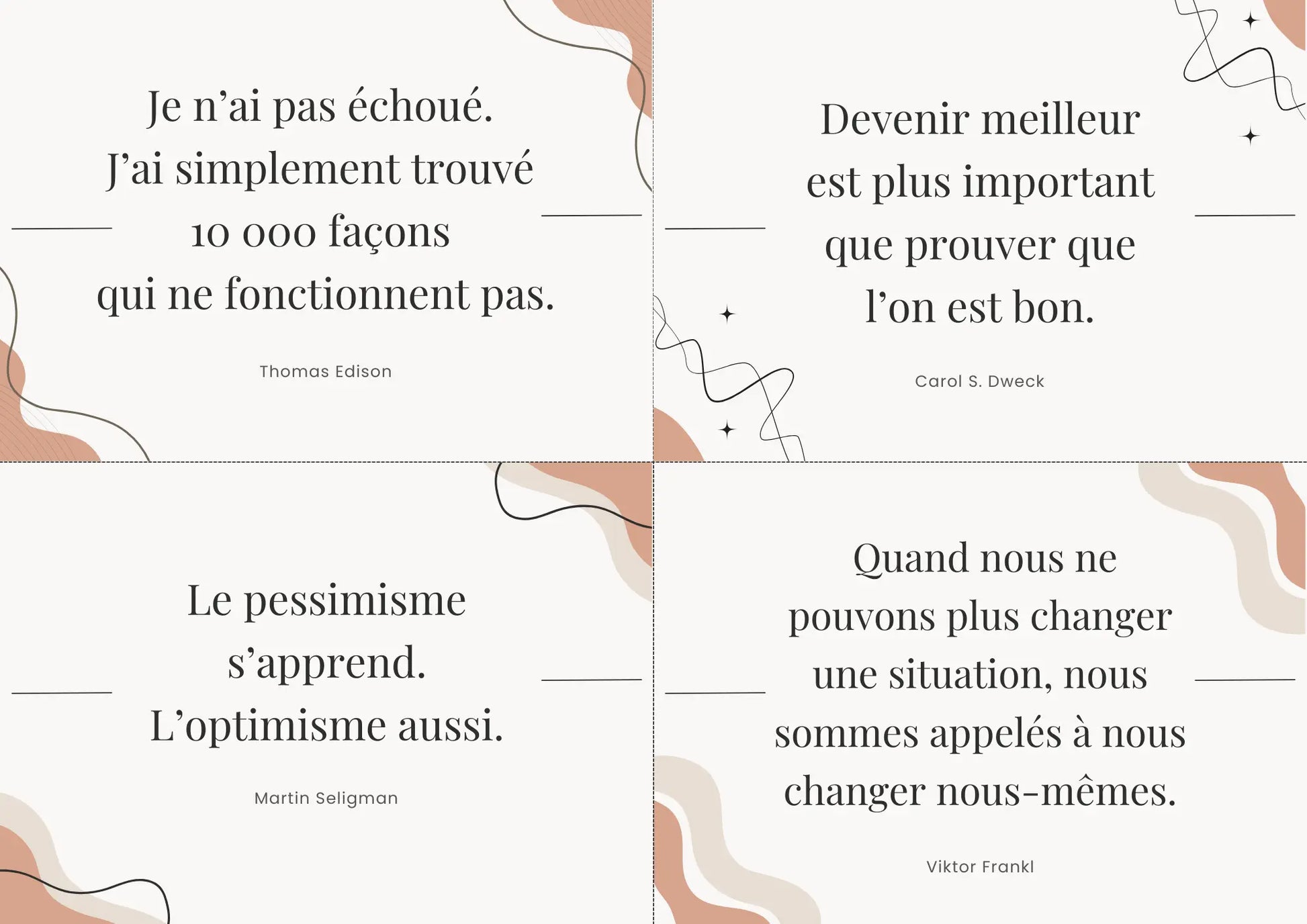 Avancer, autrement – Workbook & guide de réflexion personnelle-idée cadeau inspirante | Blancadeaux