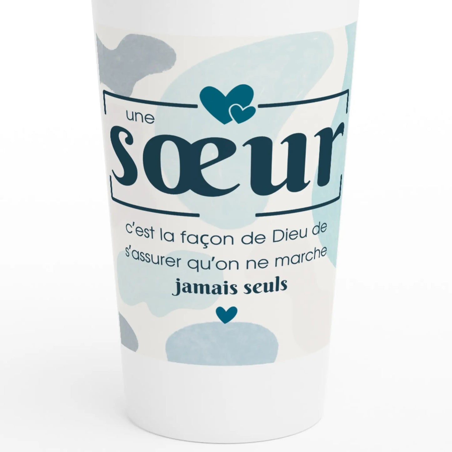 Une sœur, c’est la façon de Dieu – Travel Mug Sœur, Cadeau Sœur-idée cadeau inspirante | Blancadeaux