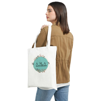 Maman Merveilleuse – Tote Bag Maman, Cadeau Maman-idée cadeau inspirante | Blancadeaux