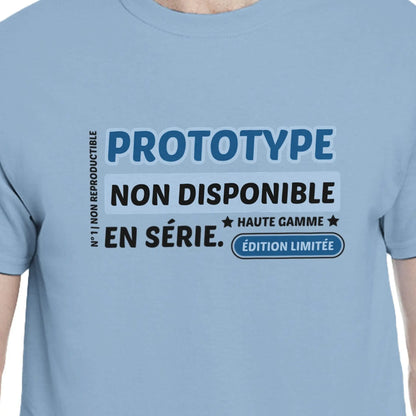 Prototype non disponible en série – T-shirt Homme, Cadeau Homme-idée cadeau inspirante | Blancadeaux