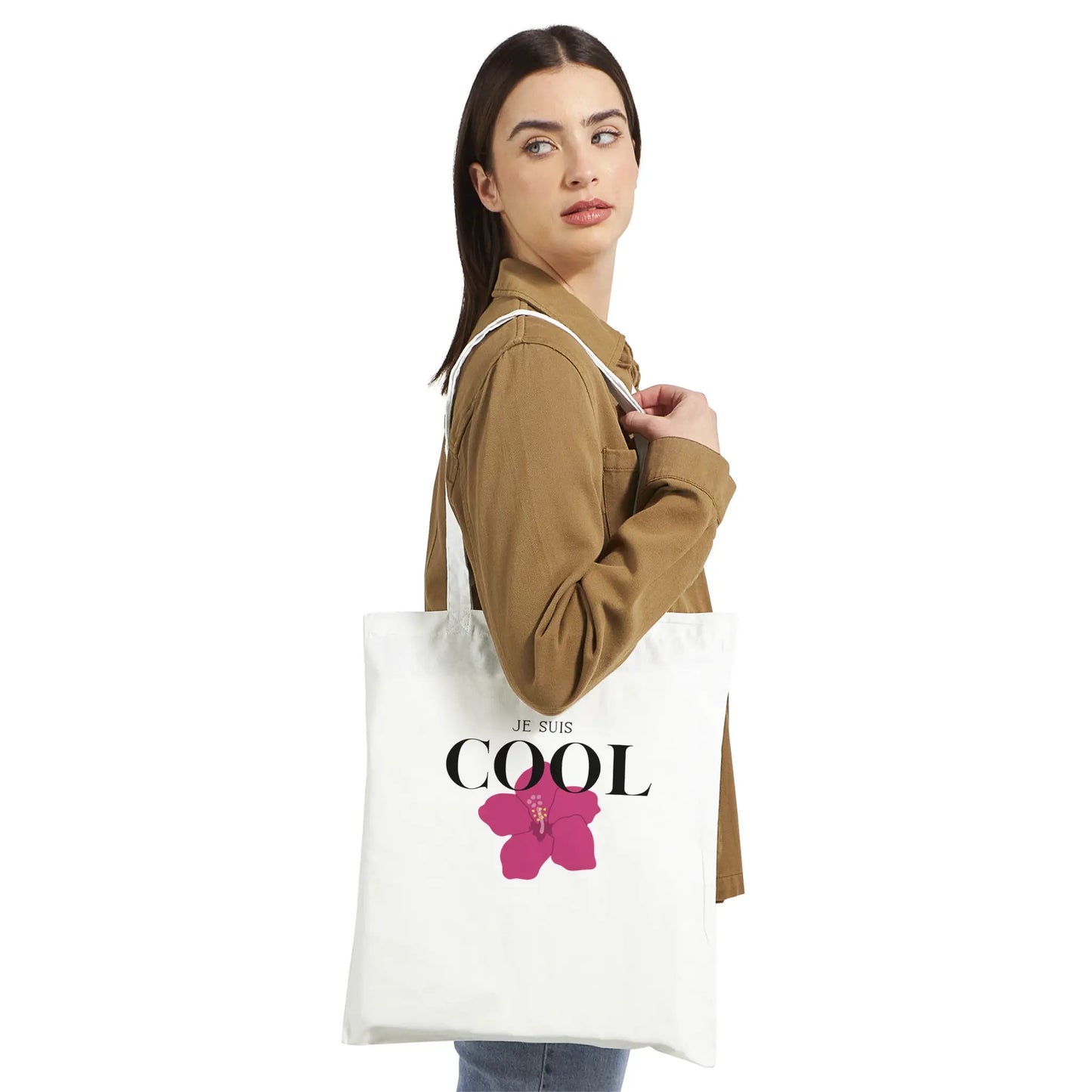 Je Suis Cool – Tote Bag Femme, Cadeau Femme-idée cadeau inspirante | Blancadeaux