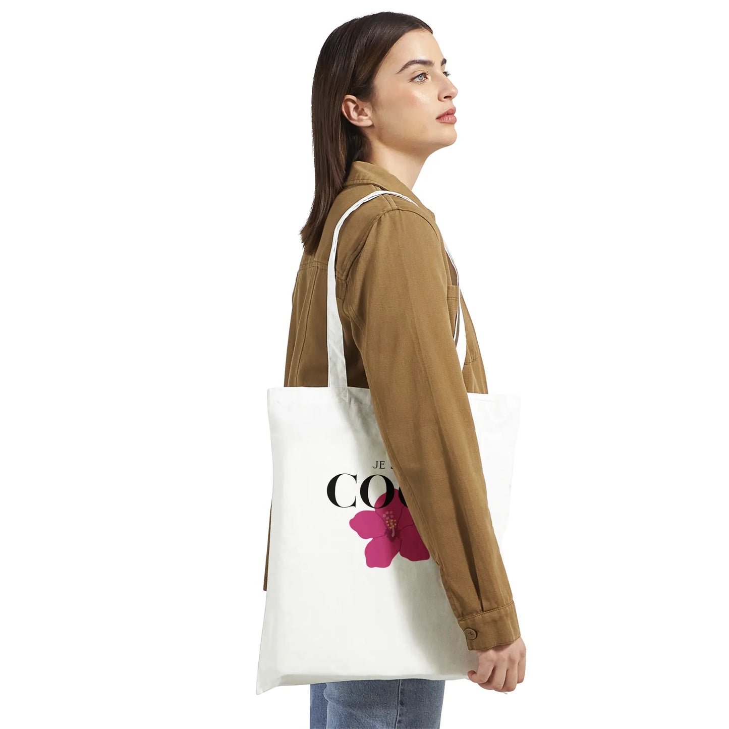 Je Suis Cool – Tote Bag Femme, Cadeau Femme-idée cadeau inspirante | Blancadeaux