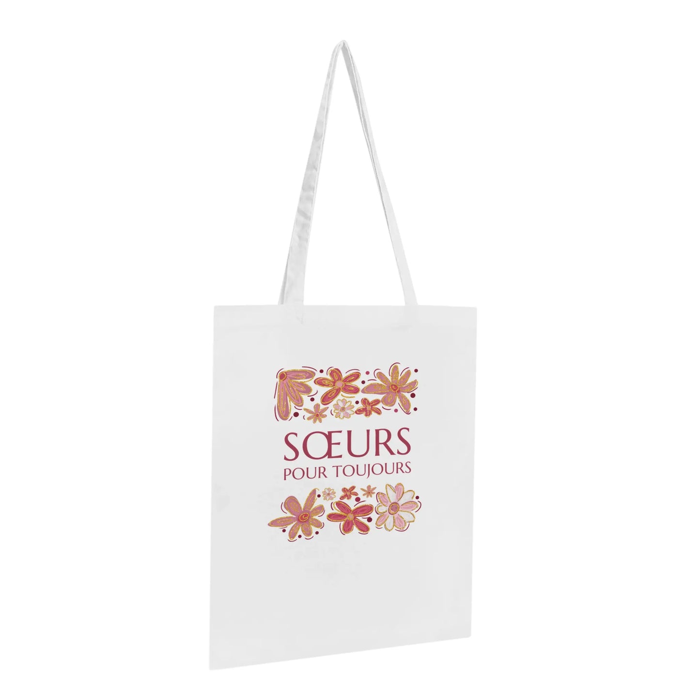 Sœurs Pour Toujours – Tote Bag Sœur, Cadeau Sœur-idée cadeau inspirante | Blancadeaux