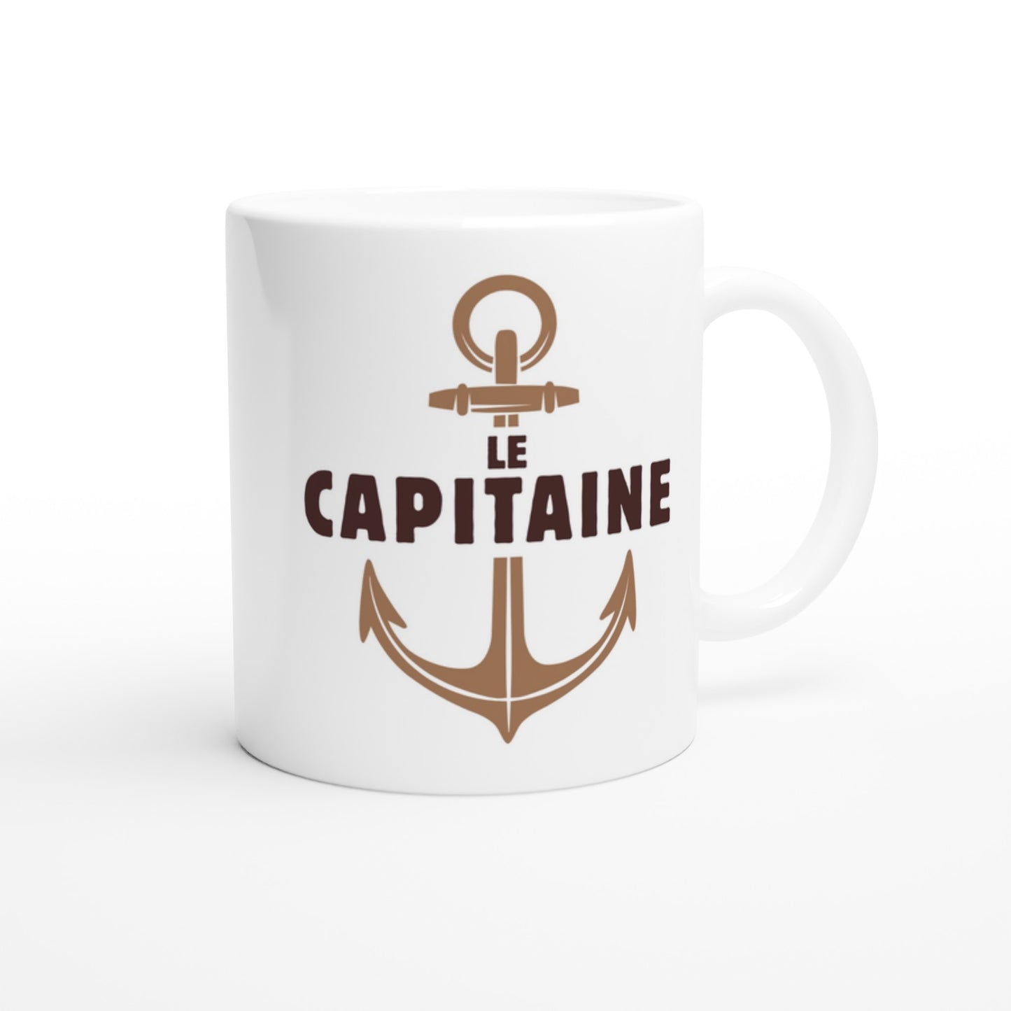 Le capitaine – Mug Homme, Cadeau Homme-idée cadeau inspirante | Blancadeaux