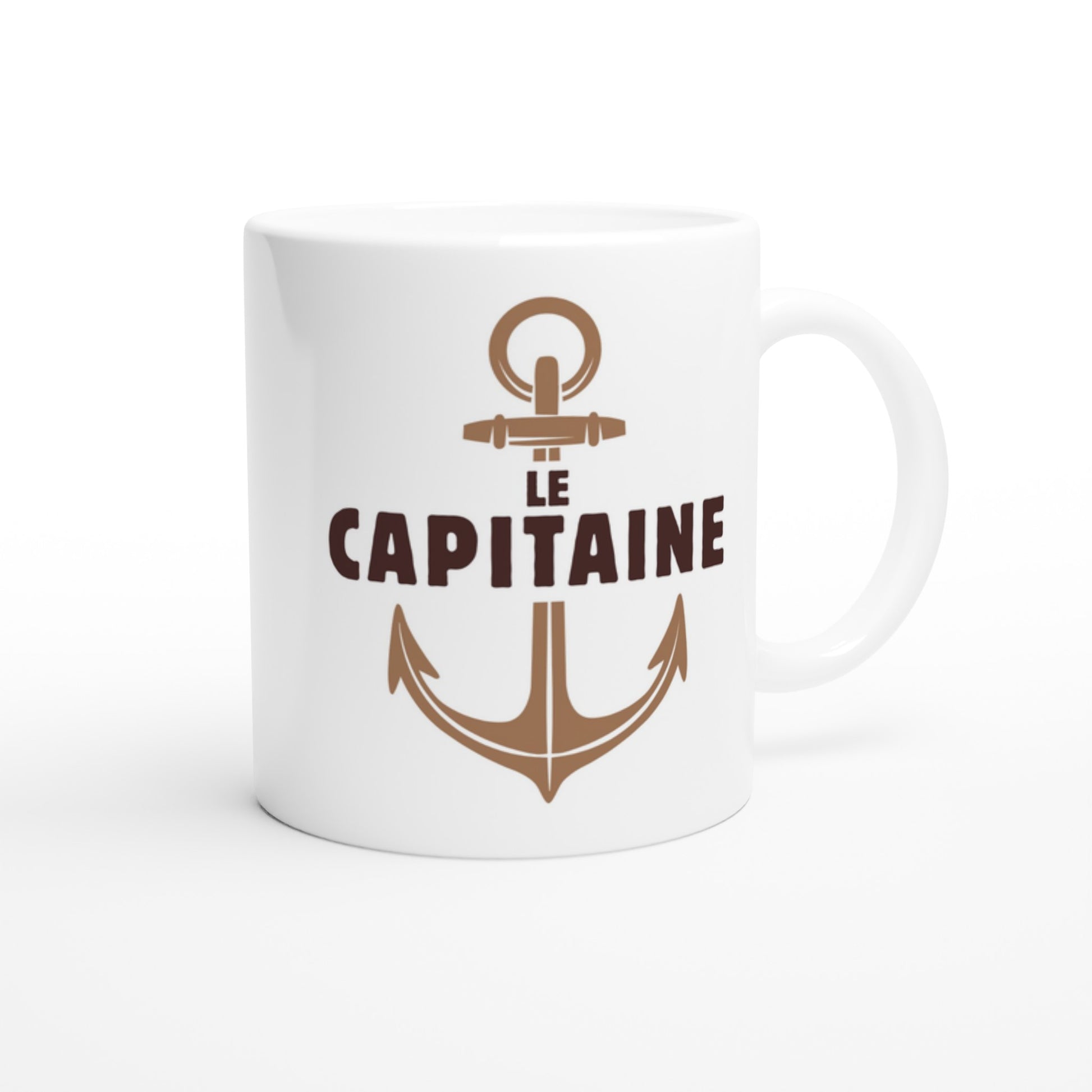 Le capitaine – Mug Homme, Cadeau Homme-idée cadeau inspirante | Blancadeaux