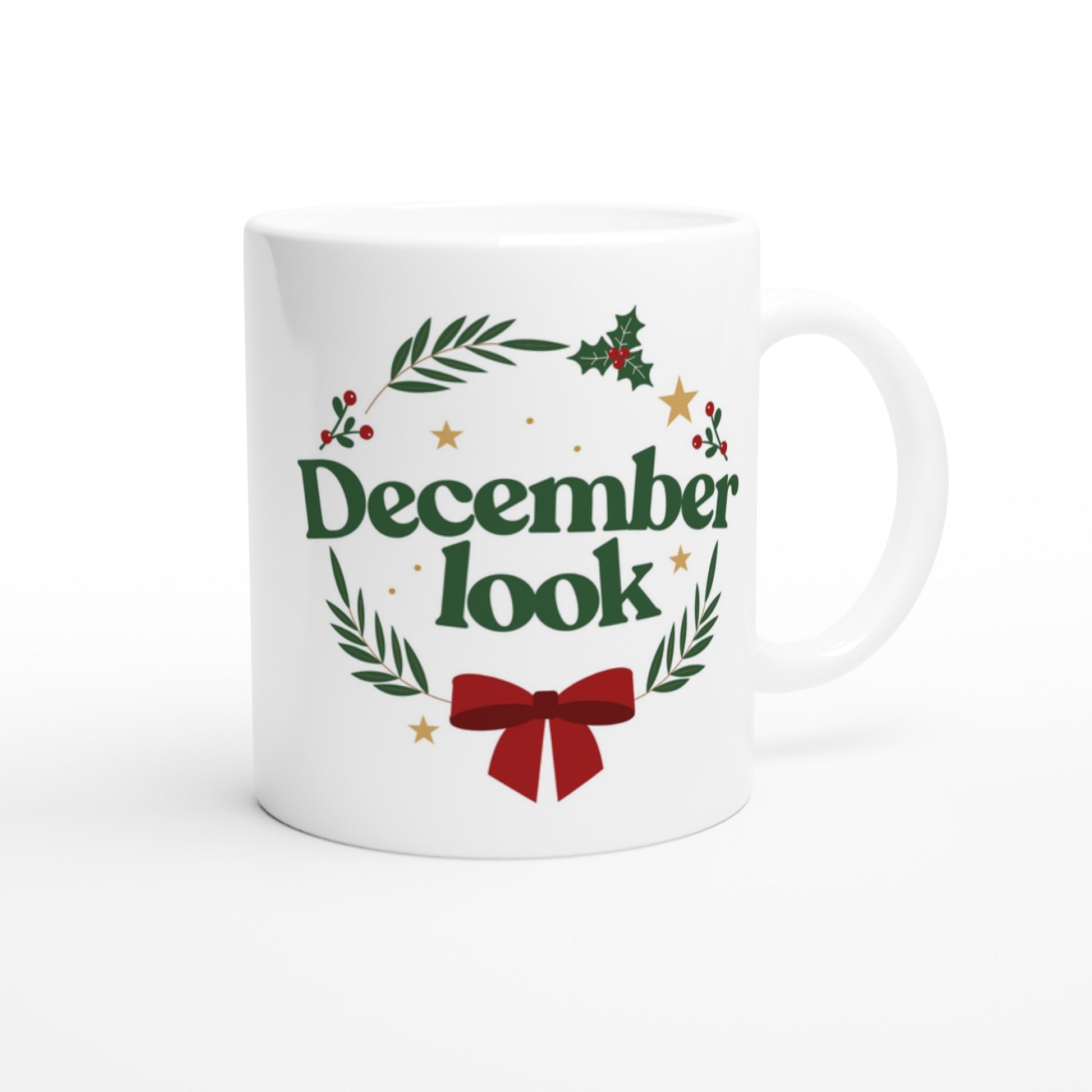 December look – Mug Noël Unisex-idée cadeau inspirante | Blancadeaux