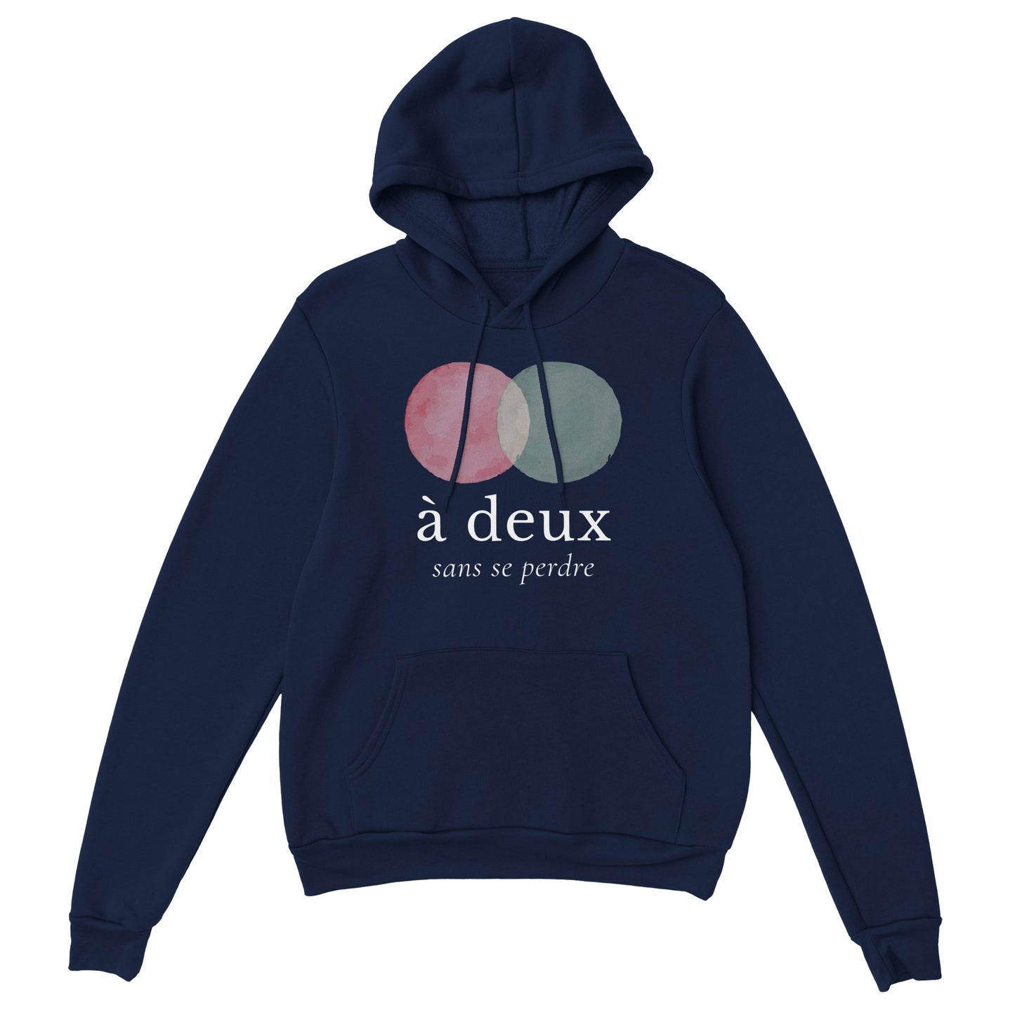 À deux, sans se perdre – Hoodie Unisex, Cadeau Saint-Valentin-idée cadeau inspirante | Blancadeaux
