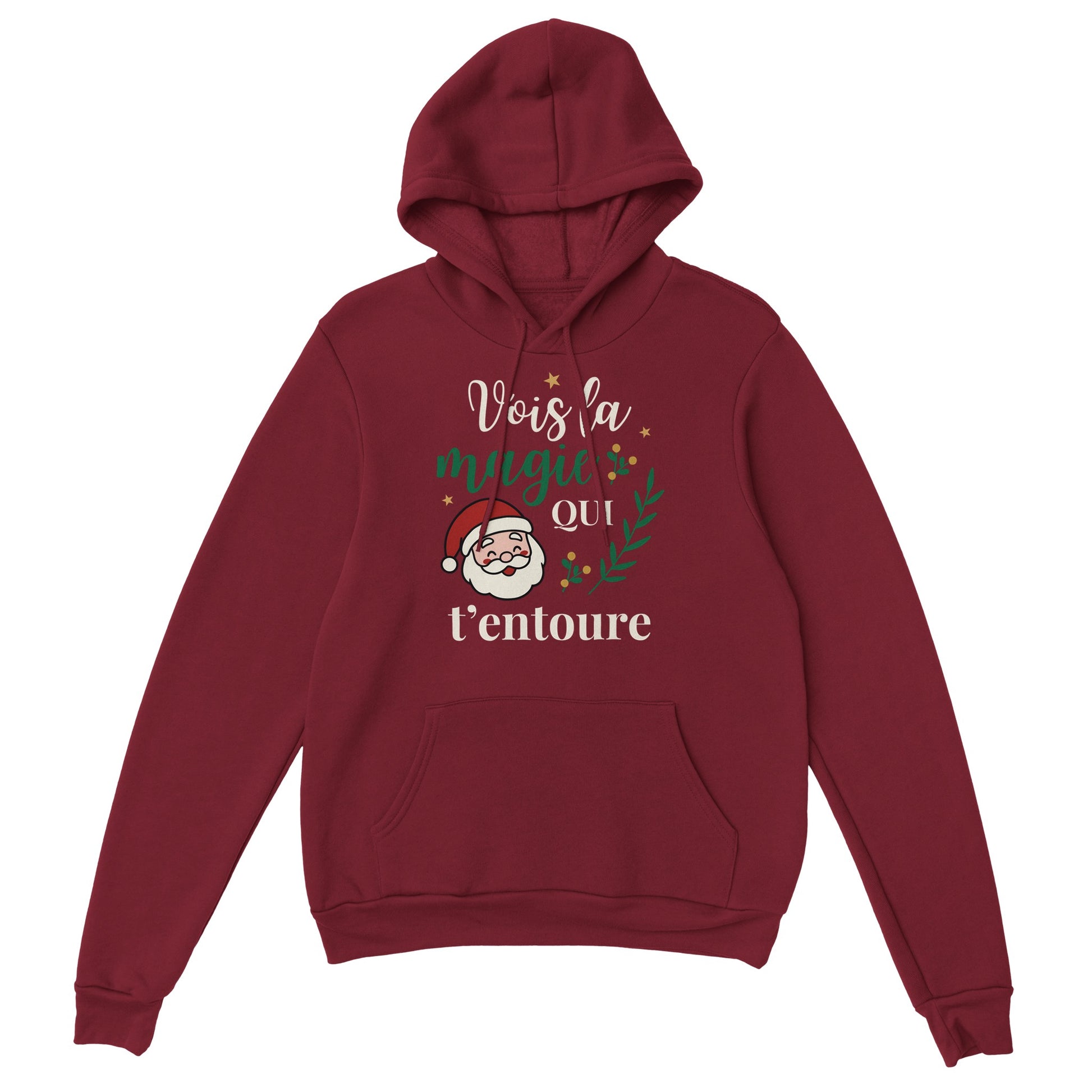 Vois la magie qui t’entoure – Hoodie Noël Unisex-idée cadeau inspirante | Blancadeaux