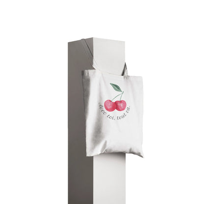 Avec toi, tout va – Tote bag, Cadeau Saint-Valentin-idée cadeau inspirante | Blancadeaux