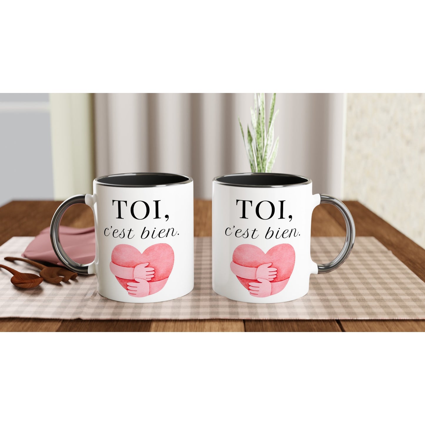TOI, c’est bien – Mug, Cadeau Saint-Valentin-idée cadeau inspirante | Blancadeaux