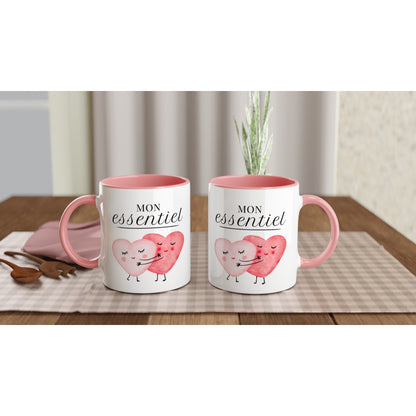 Mon essentiel – Mug Femme, Cadeau Saint-Valentin-idée cadeau inspirante | Blancadeaux