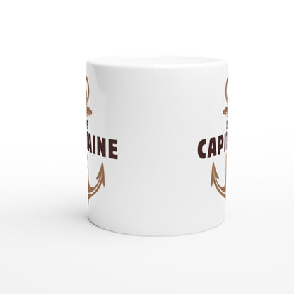 Le capitaine – Mug Homme, Cadeau Homme-idée cadeau inspirante | Blancadeaux