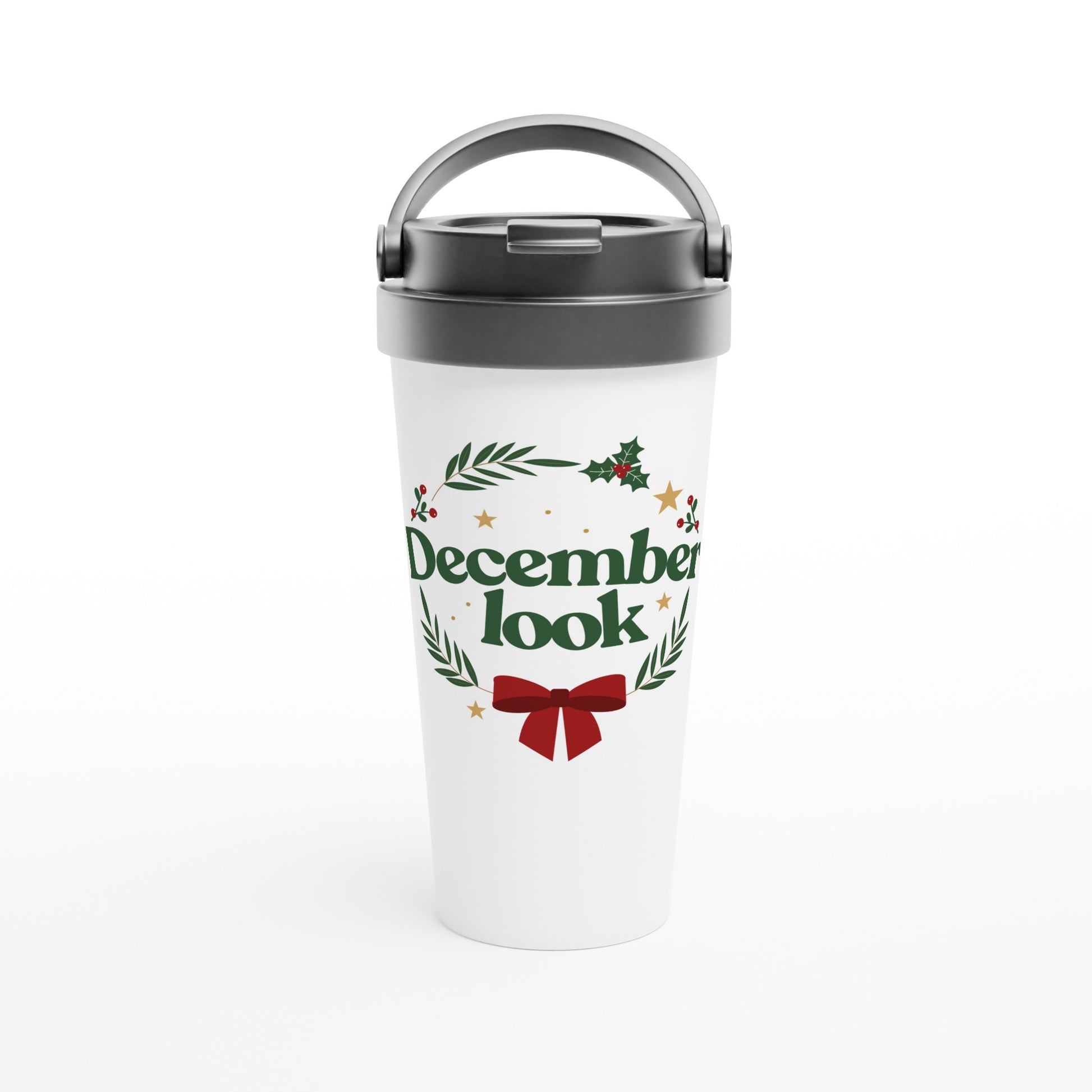 December look – Travel Mug Noël Unisex-idée cadeau inspirante | Blancadeaux