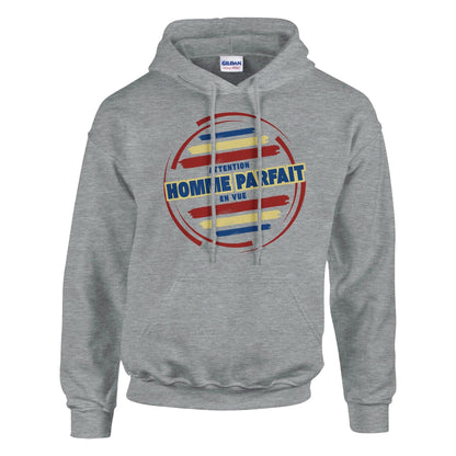 Homme parfait en vue – Hoodie Homme, Cadeau Homme-idée cadeau inspirante | Blancadeaux