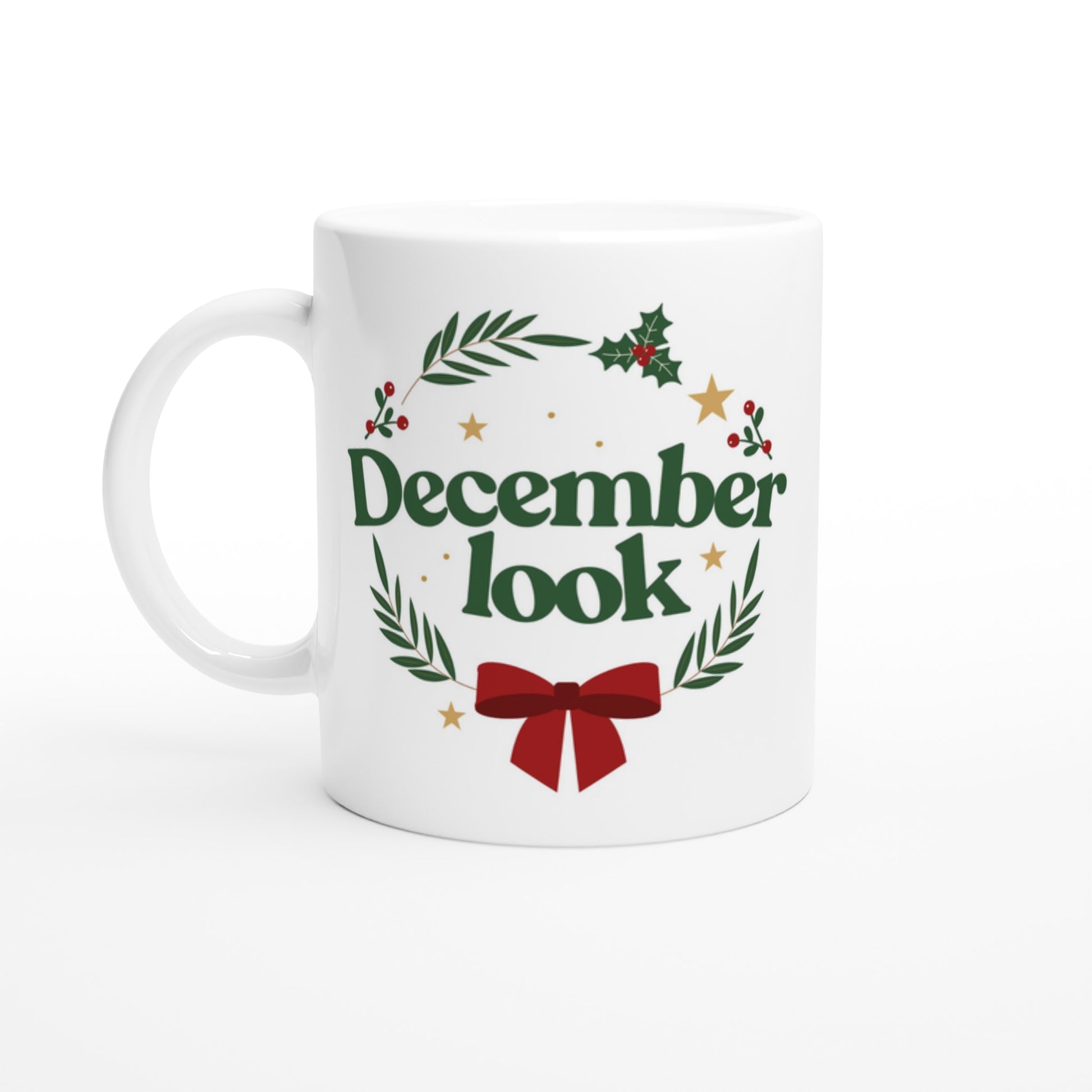 December look – Mug Noël Unisex-idée cadeau inspirante | Blancadeaux