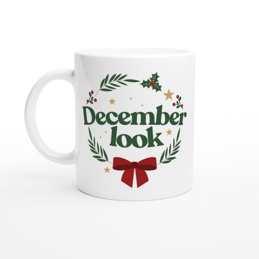 December look – Mug Noël Unisex-idée cadeau inspirante | Blancadeaux