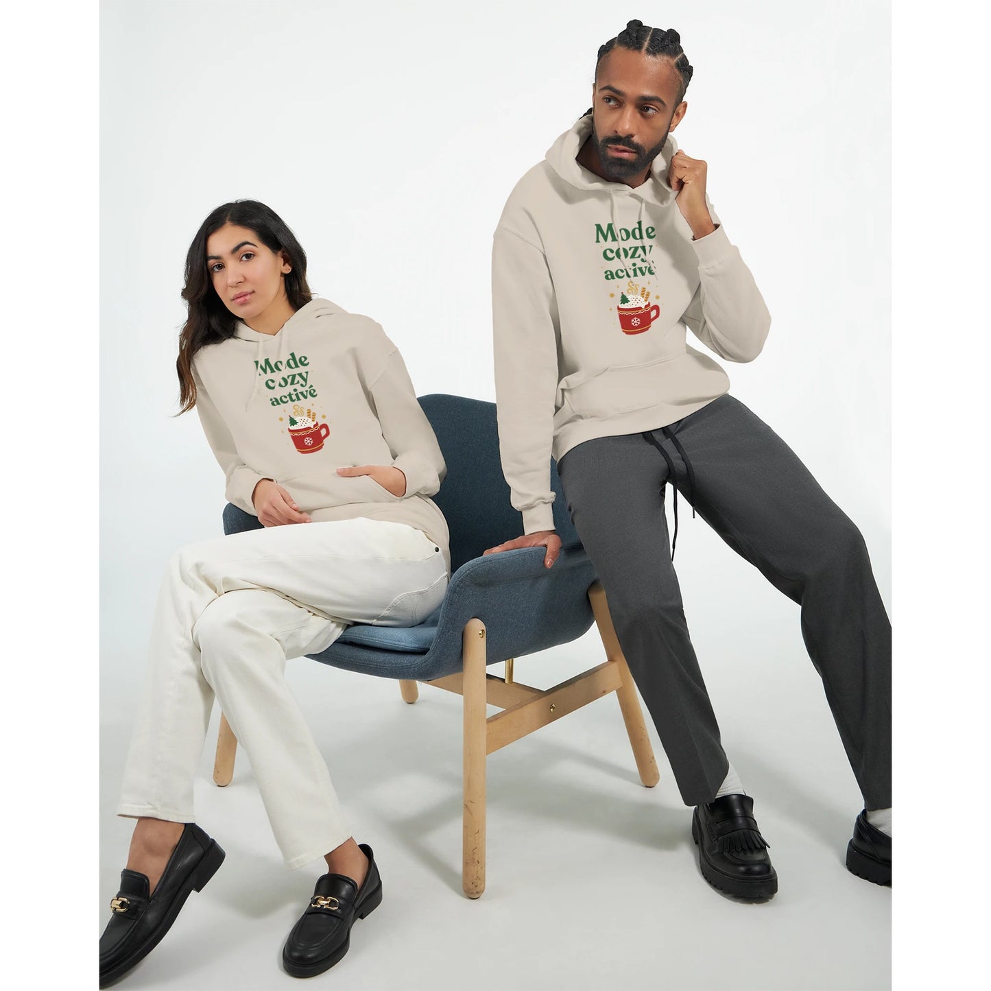 Mode cosy activé – Hoodie Noël Unisex-idée cadeau inspirante | Blancadeaux