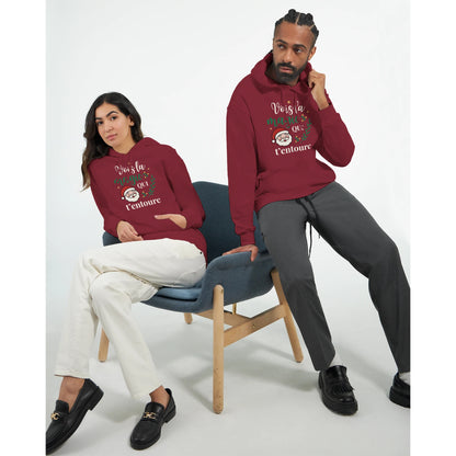Vois la magie qui t’entoure – Hoodie Noël Unisex-idée cadeau inspirante | Blancadeaux