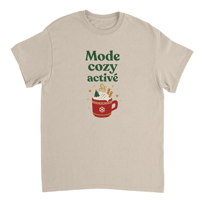 Mode cosy activé – T-shirt Noël Unisex-idée cadeau inspirante | Blancadeaux