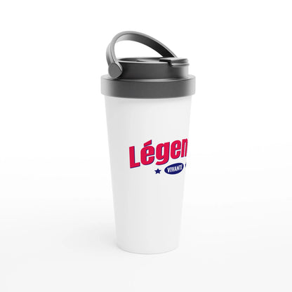 Légende Vivante – Travel Mug Homme, Cadeau Homme-idée cadeau inspirante | Blancadeaux