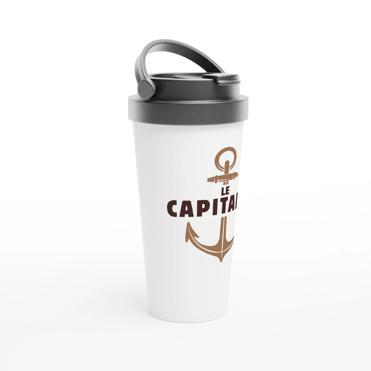 Le capitaine – Travel Mug Homme, Cadeau Homme-idée cadeau inspirante | Blancadeaux