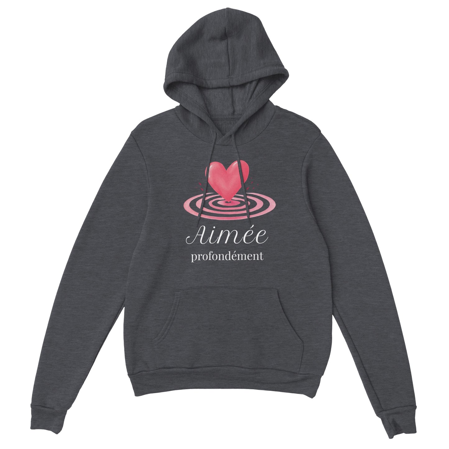 Aimée profondément – Hoodie Femme, Cadeau Saint-Valentin-idée cadeau inspirante | Blancadeaux