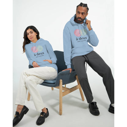 À deux, sans se perdre – Hoodie Unisex, Cadeau Saint-Valentin-idée cadeau inspirante | Blancadeaux