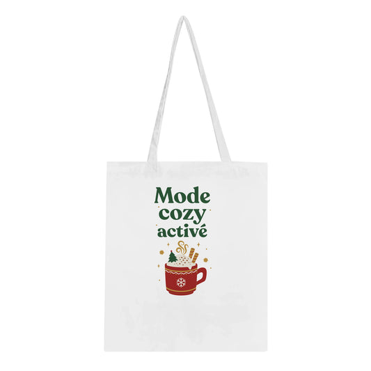 Mode cosy activé – Tote Bag Noël Unisex-idée cadeau inspirante | Blancadeaux