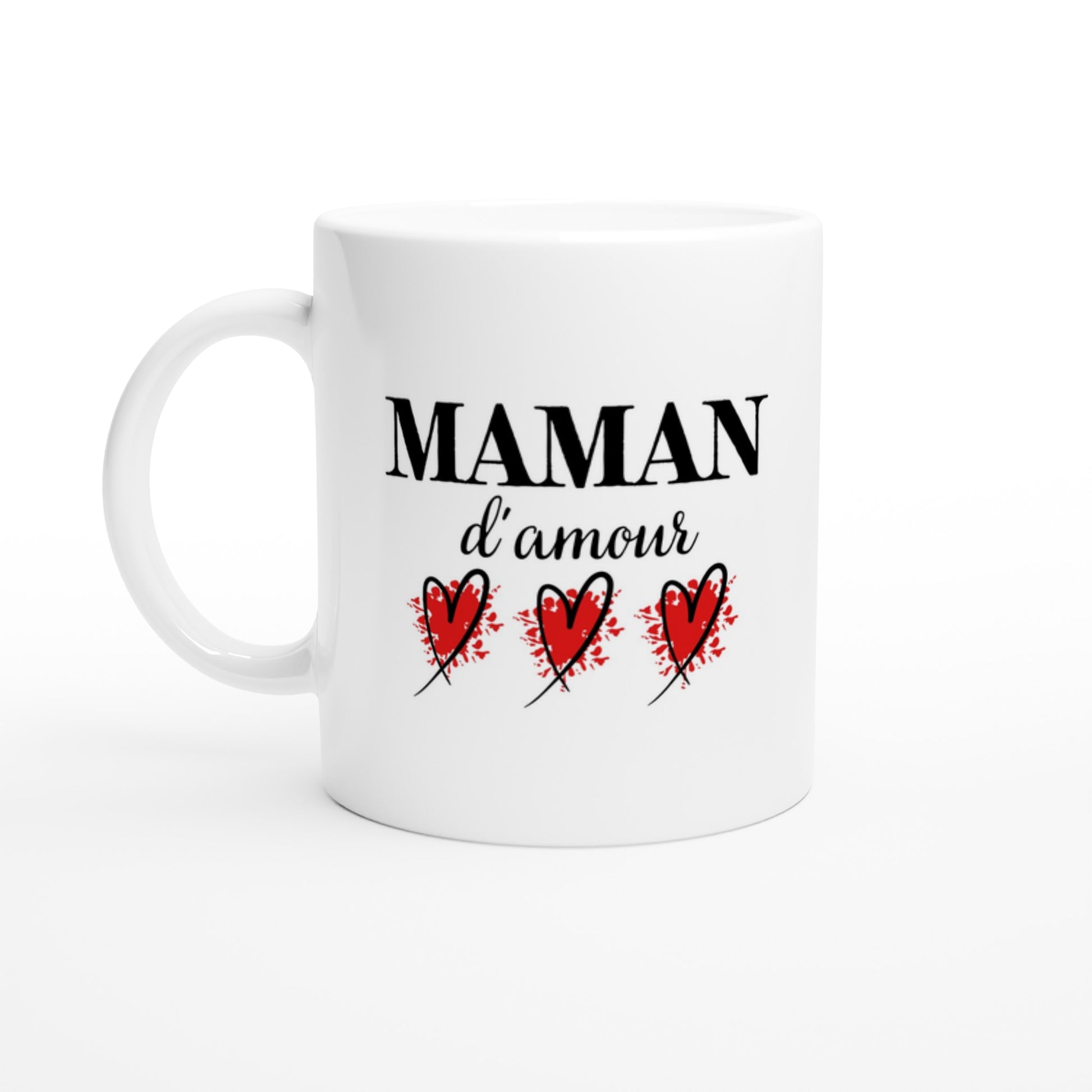 Maman d’amour – Mug Maman, Cadeau Maman-idée cadeau inspirante | Blancadeaux