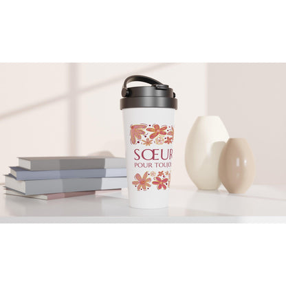 Sœurs Pour Toujours – Travel Mug Sœur, Cadeau Sœur-idée cadeau inspirante | Blancadeaux