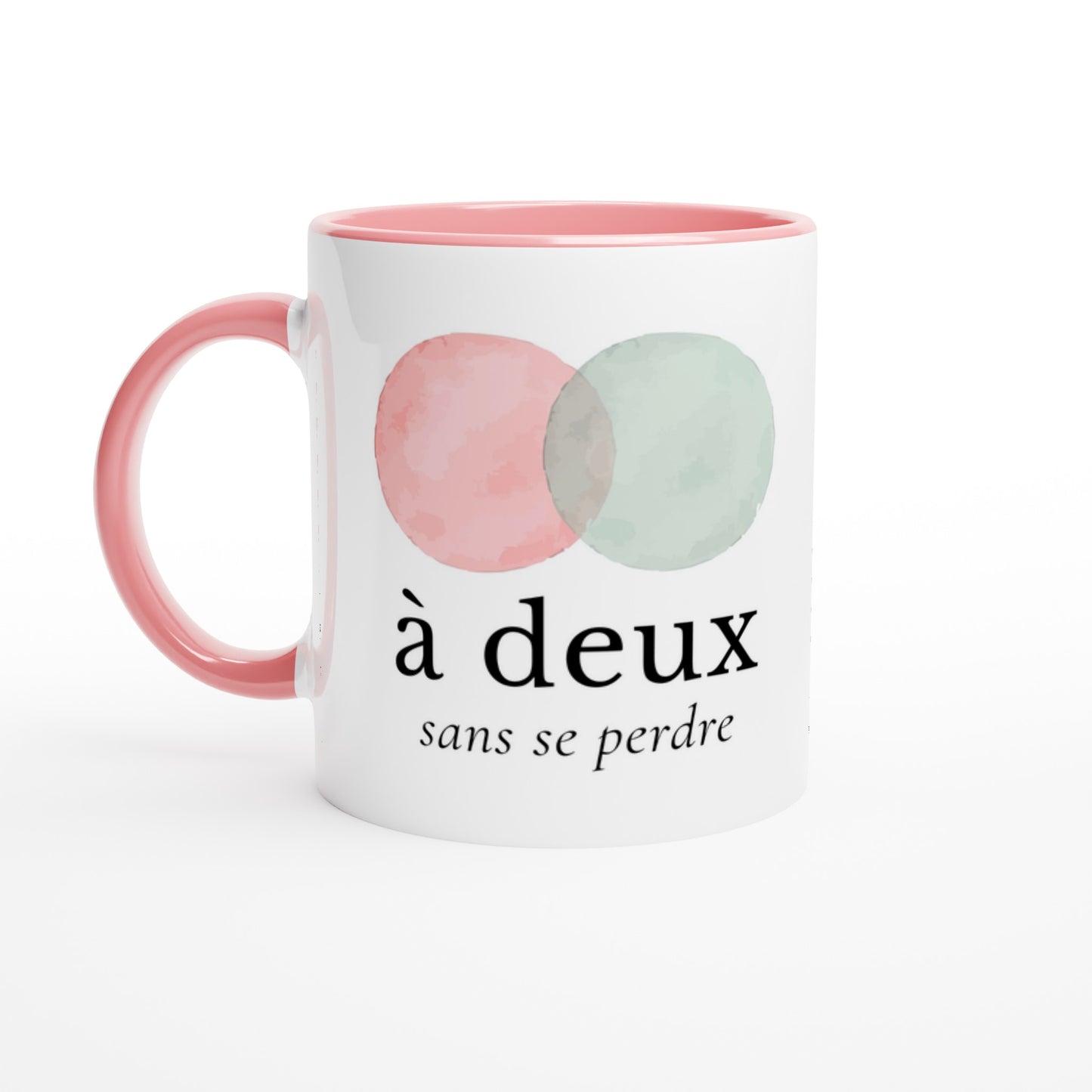 À deux, sans se perdre – Mug, Cadeau Saint-Valentin-idée cadeau inspirante | Blancadeaux