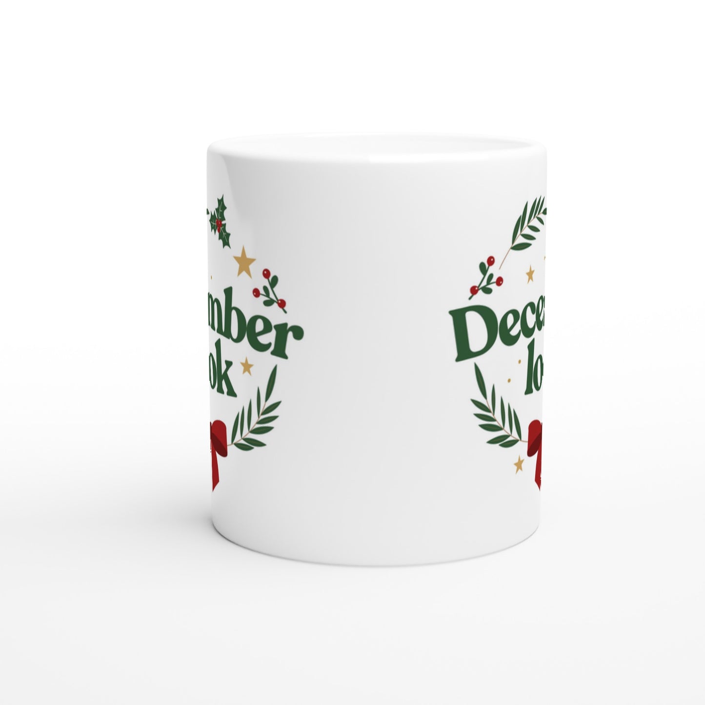 December look – Mug Noël Unisex-idée cadeau inspirante | Blancadeaux