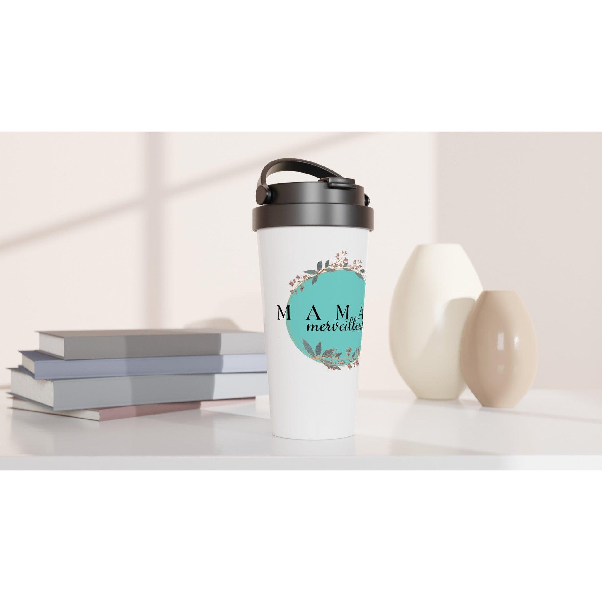 Maman Merveilleuse – Travel Mug Maman, Cadeau Maman-idée cadeau inspirante | Blancadeaux