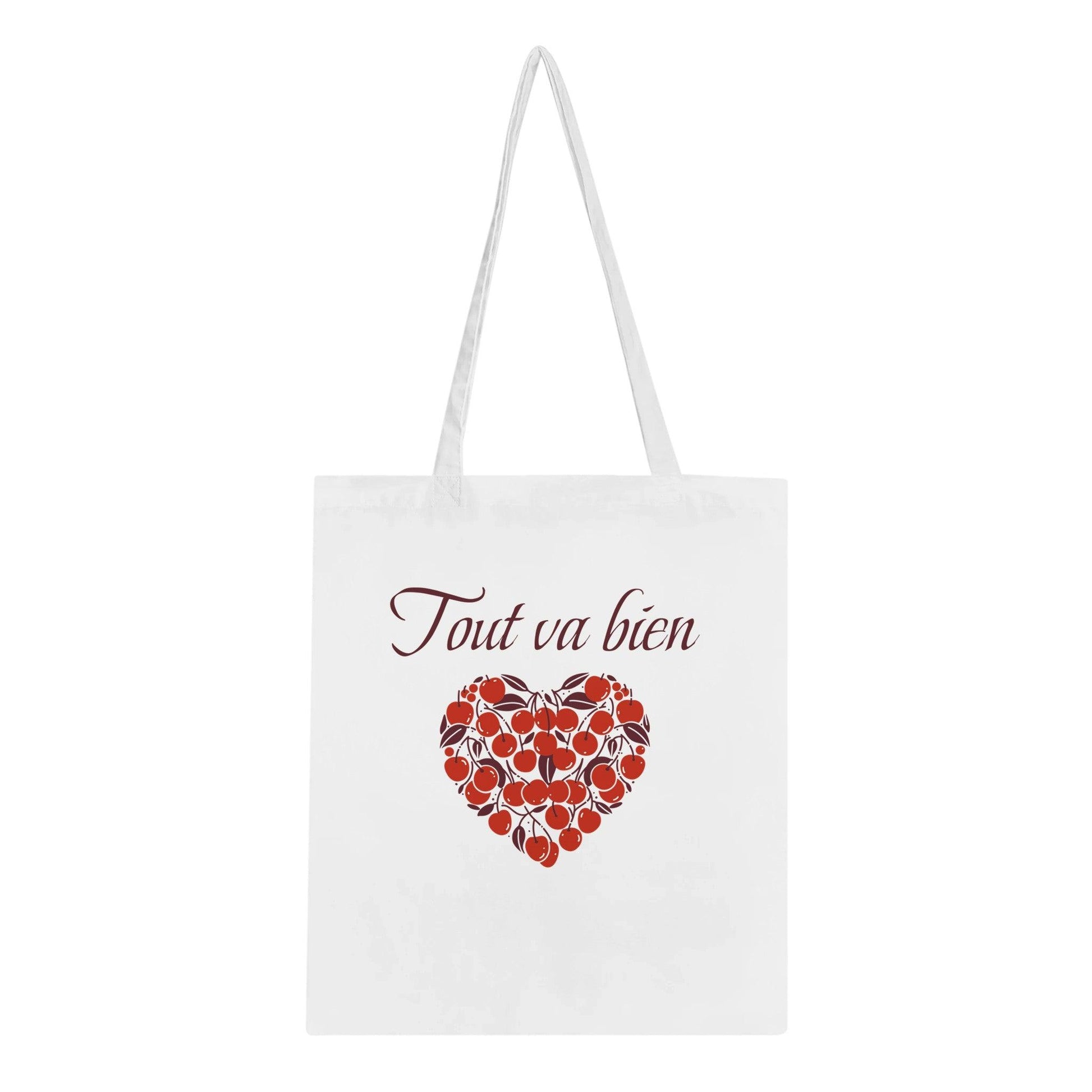 Tout va bien – Tote bag Femme, Cadeau Femme-idée cadeau inspirante | Blancadeaux