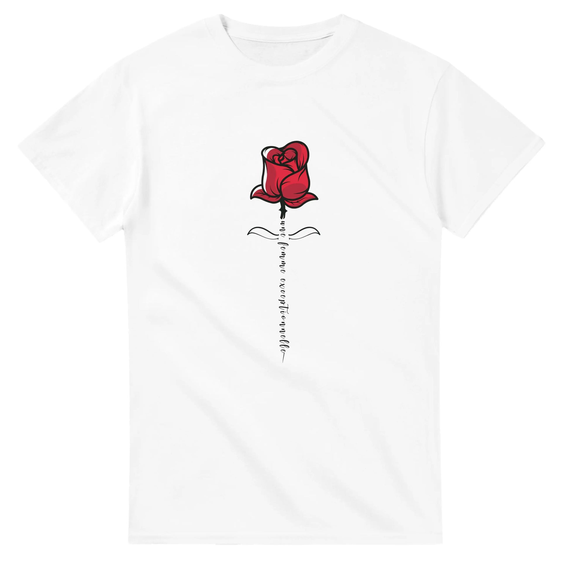Une Femme Exceptionnelle – T-shirt Femme, Cadeau Femme-idée cadeau inspirante | Blancadeaux
