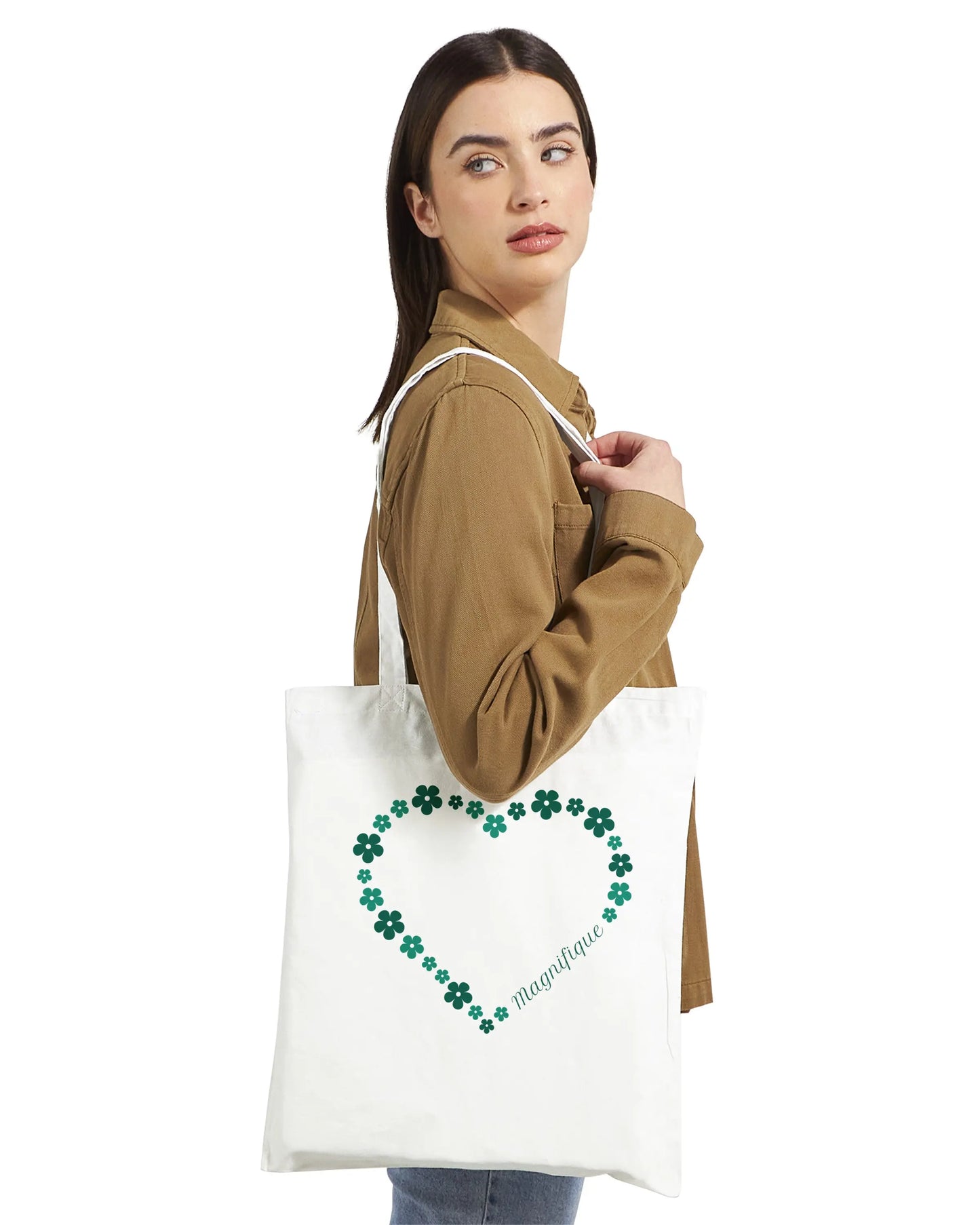 Magnifique – Tote Bag Femme, Cadeau Femme-idée cadeau inspirante | Blancadeaux