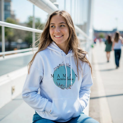 Maman Merveilleuse – Hoodie Maman, Cadeau Maman-idée cadeau inspirante | Blancadeaux
