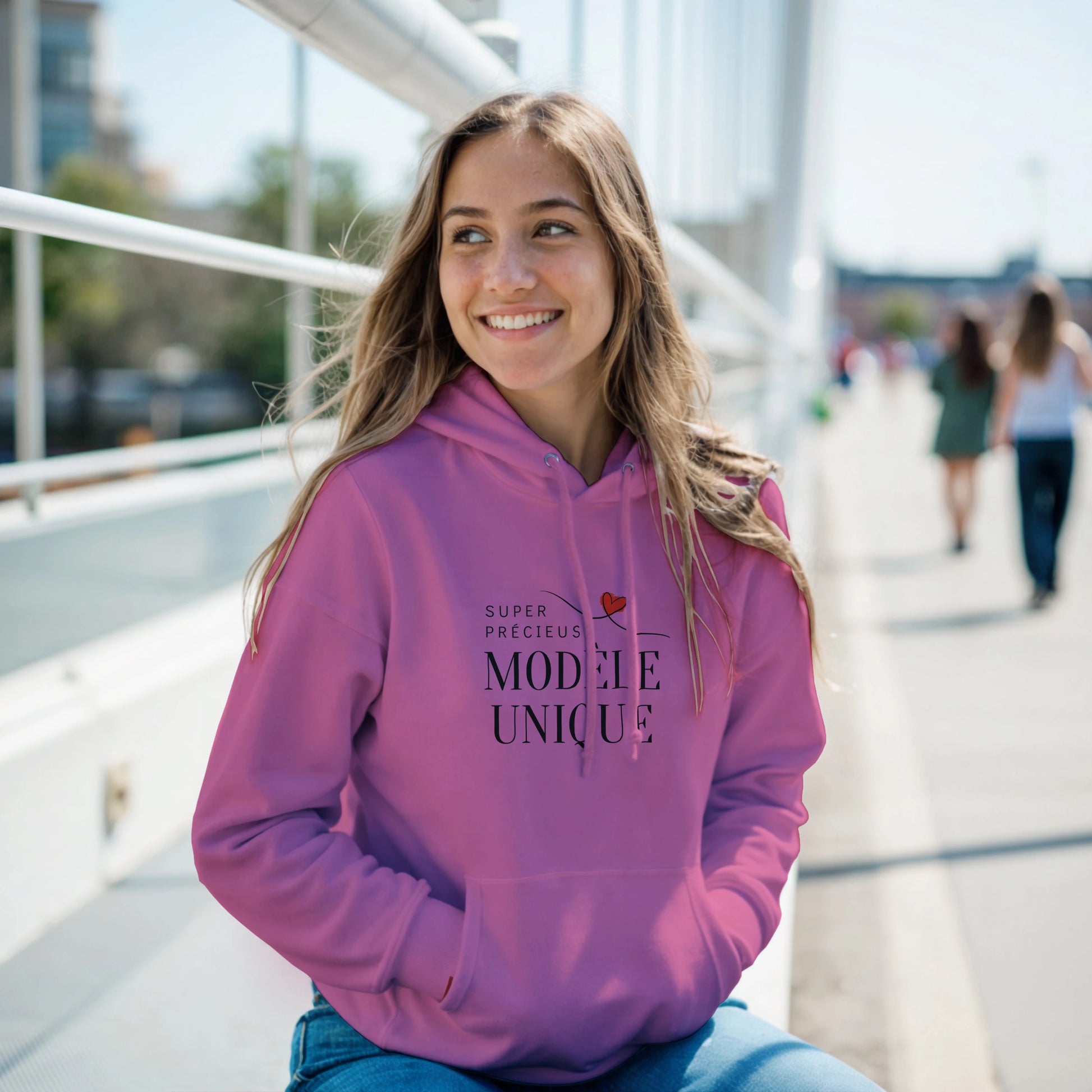 Modèle Unique – Hoodie Femme, Cadeau Femme-idée cadeau inspirante | Blancadeaux