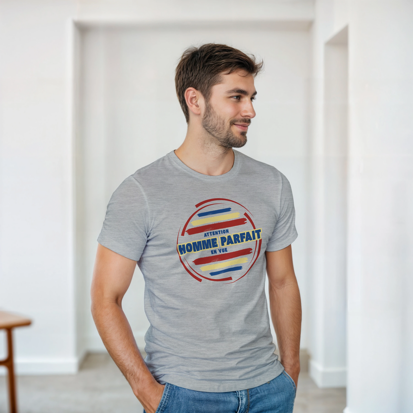 Homme parfait en vue – T-shirt Homme, Cadeau Homme-idée cadeau inspirante | Blancadeaux