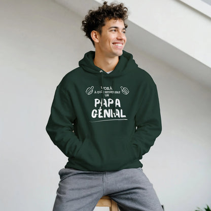 Voilà à quoi Ressemble un Papa Génial – Hoodie Papa, Cadeau Papa-idée cadeau inspirante | Blancadeaux