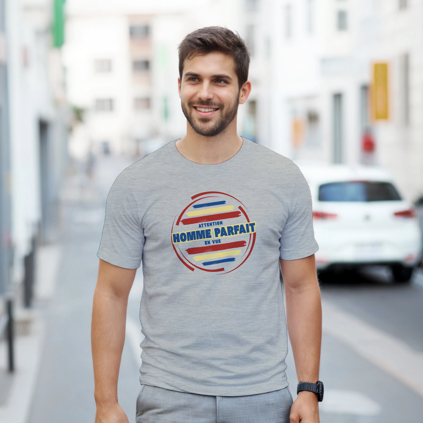 Homme parfait en vue – T-shirt Homme, Cadeau Homme-idée cadeau inspirante | Blancadeaux