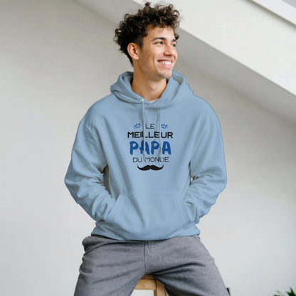 Le Meilleur Papa du Monde – Hoodie Papa, Cadeau Papa-idée cadeau inspirante | Blancadeaux