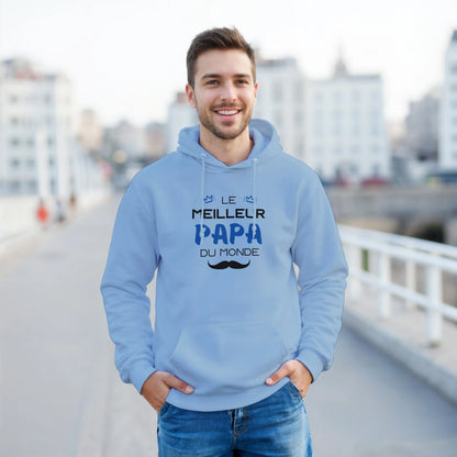 Le Meilleur Papa du Monde – Hoodie Papa, Cadeau Papa-idée cadeau inspirante | Blancadeaux