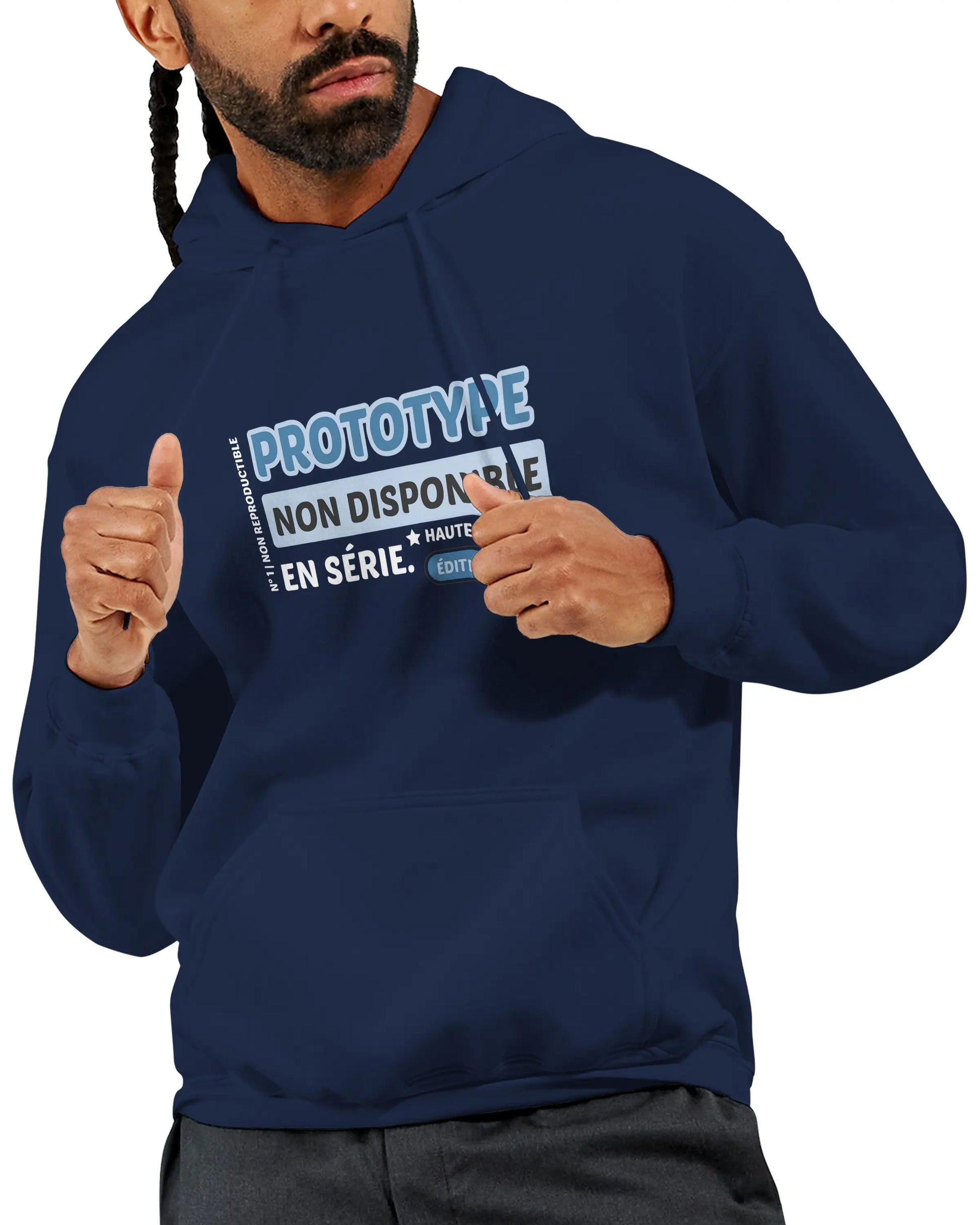 Prototype non disponible – Hoodie Homme, Cadeau Homme-idée cadeau inspirante | Blancadeaux