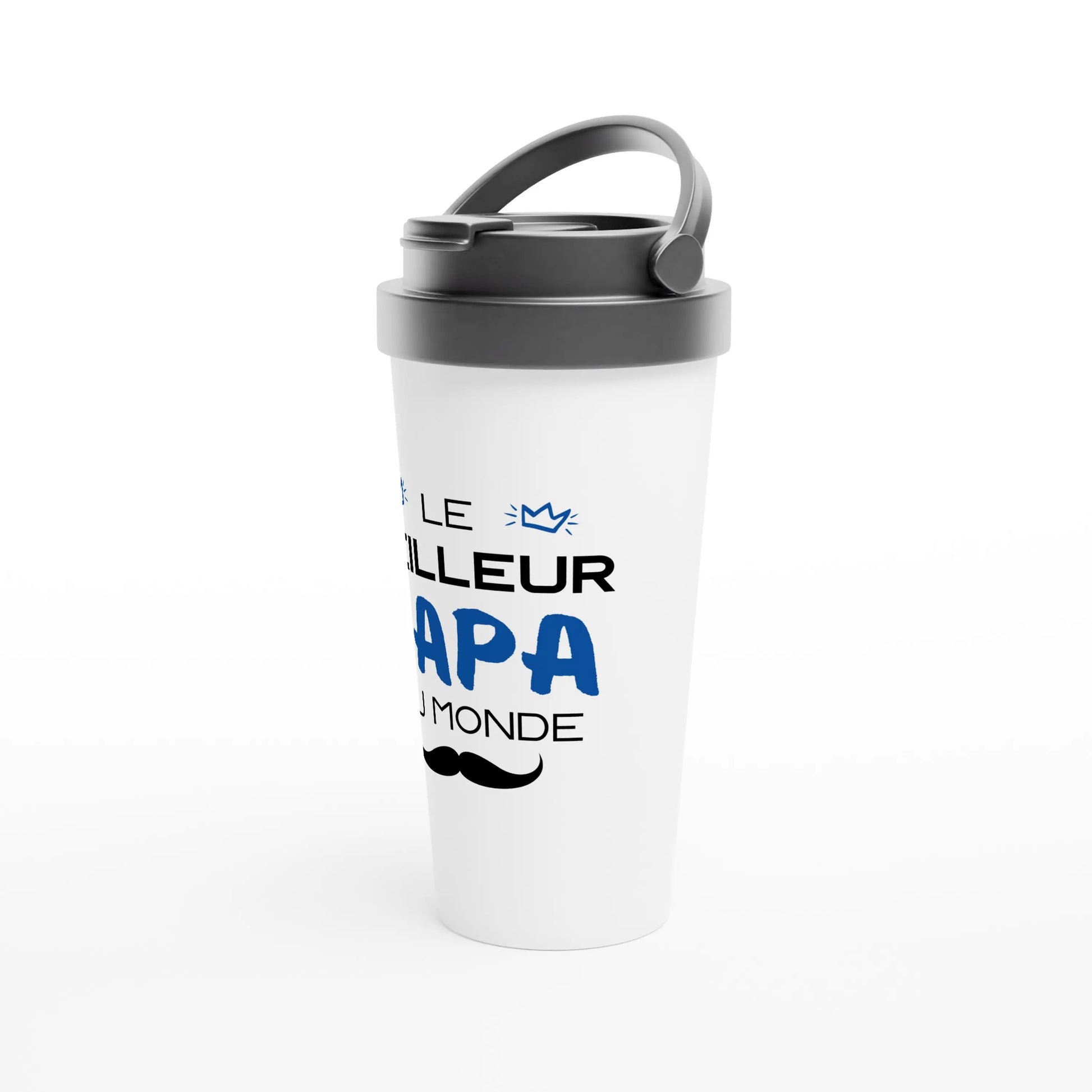Le Meilleur Papa du Monde – Travel Mug Papa, Cadeau Papa-idée cadeau inspirante | Blancadeaux